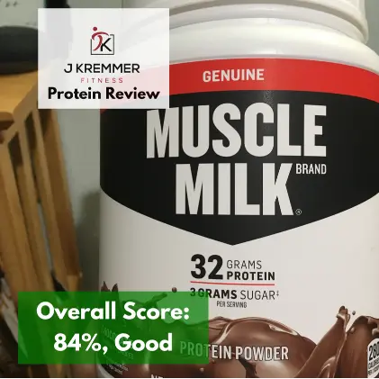 Muscle Milk Final Review Score