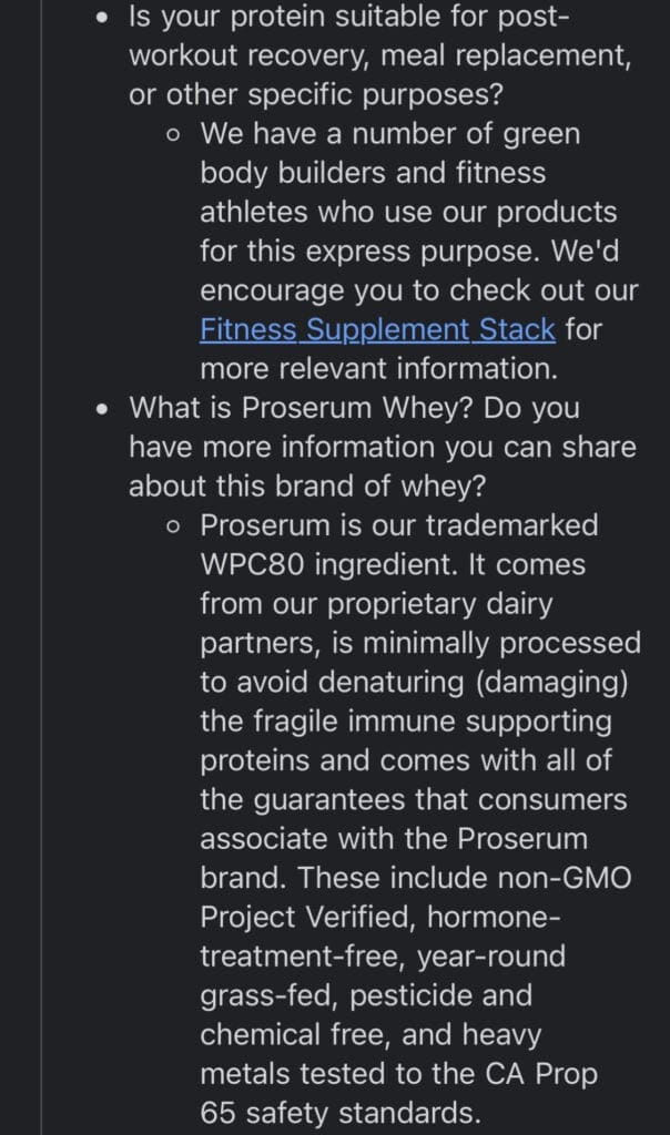 wild whey protein review