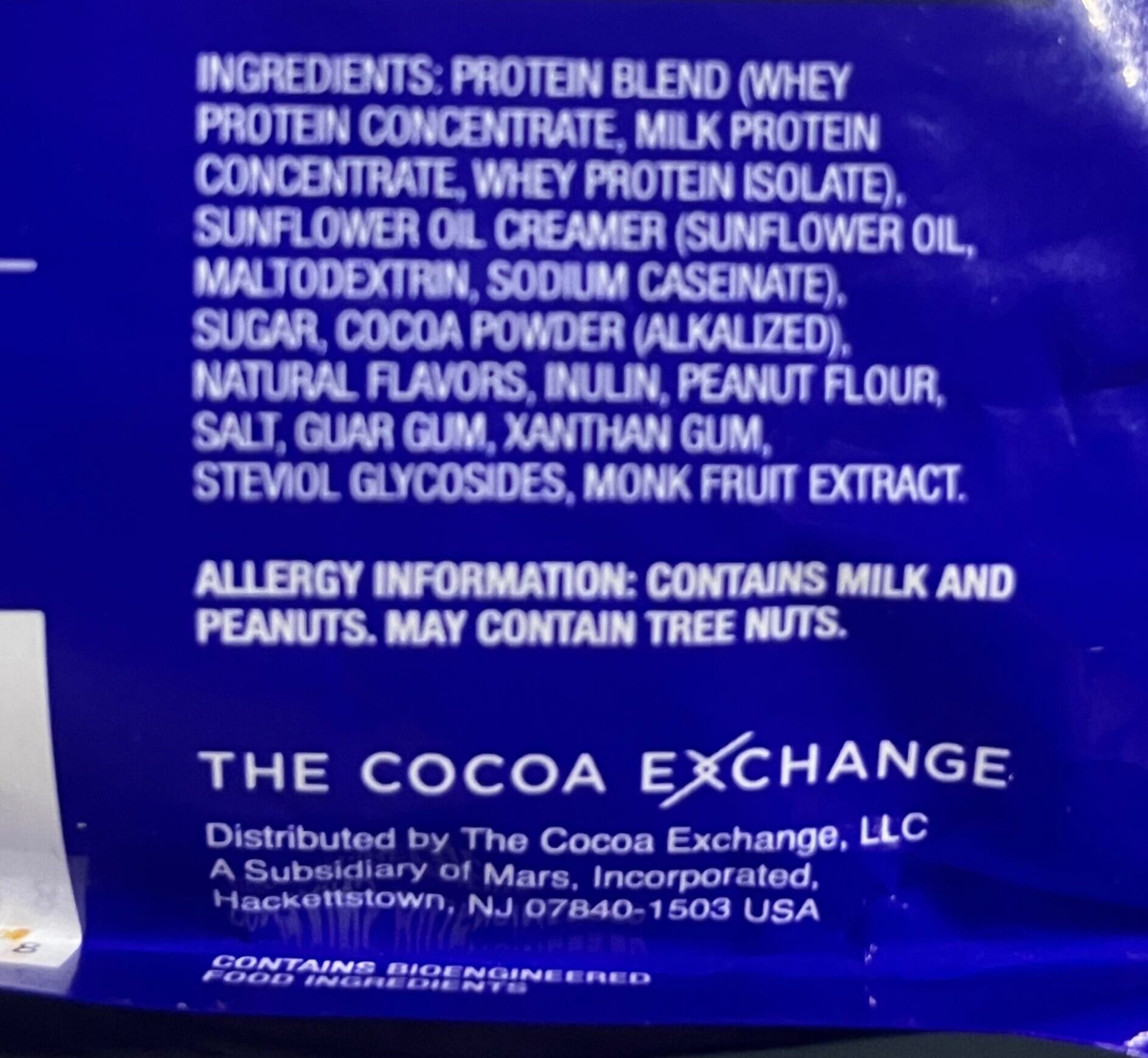 snickers protein powder shake