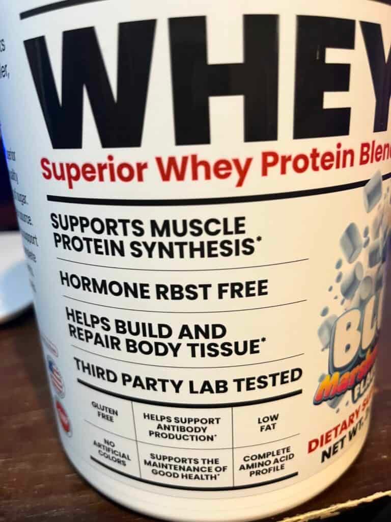 Basic Supplements Whey Blue Marshmallow