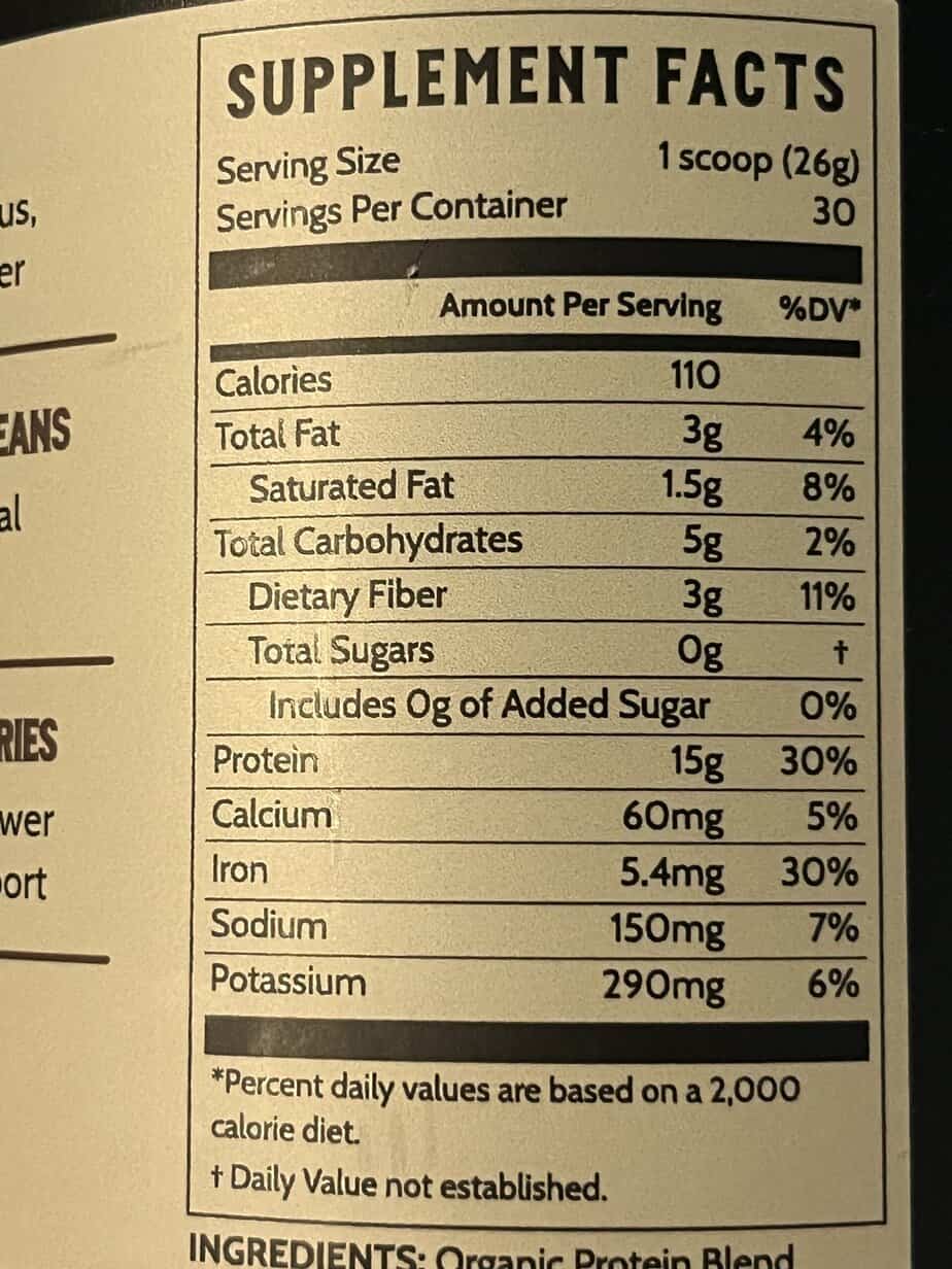Earth Fed Muscle Plant Protein Review: The Truth Behind the Label vs ...