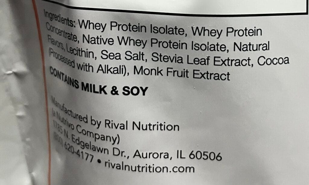 Clean Rival Whey
