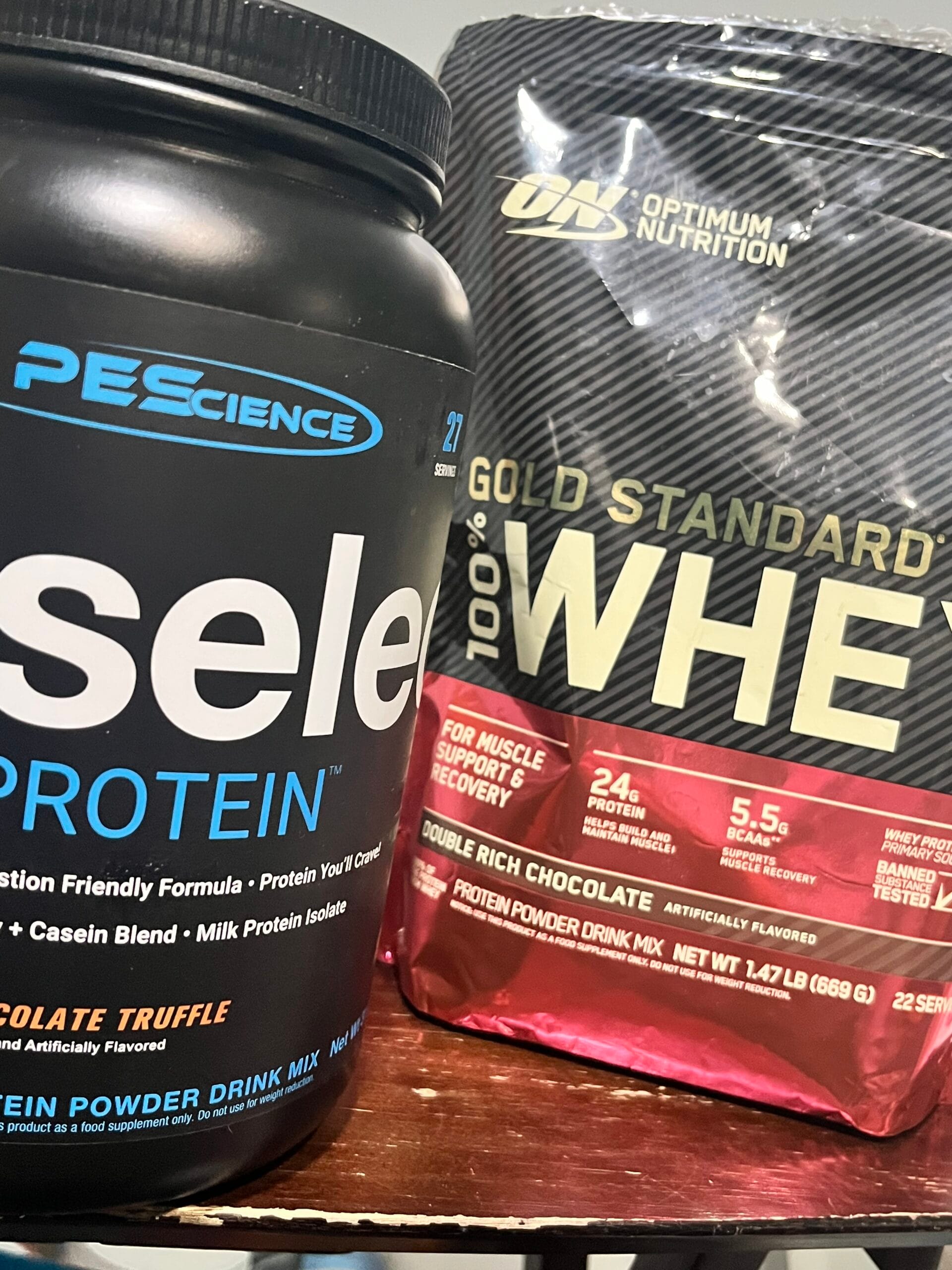 PEScience vs Optimum Nutrition