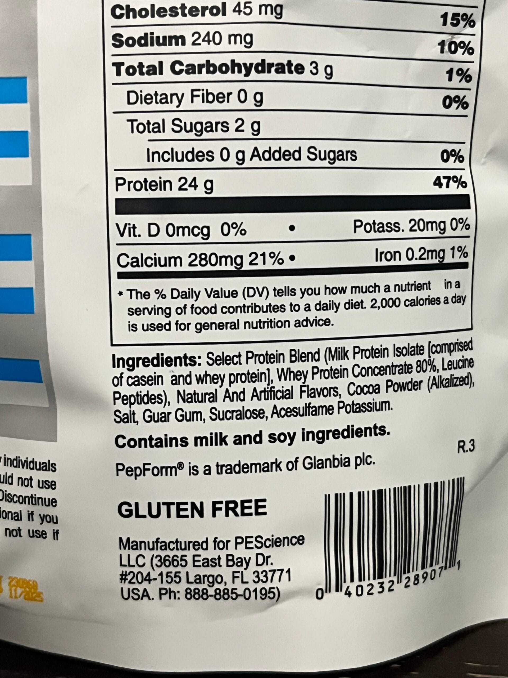 PEScience Whey Protein