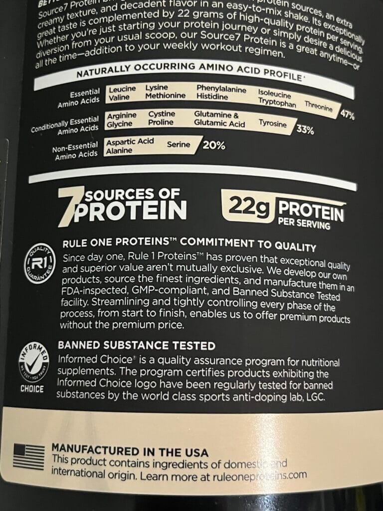 Rule 1 Protein