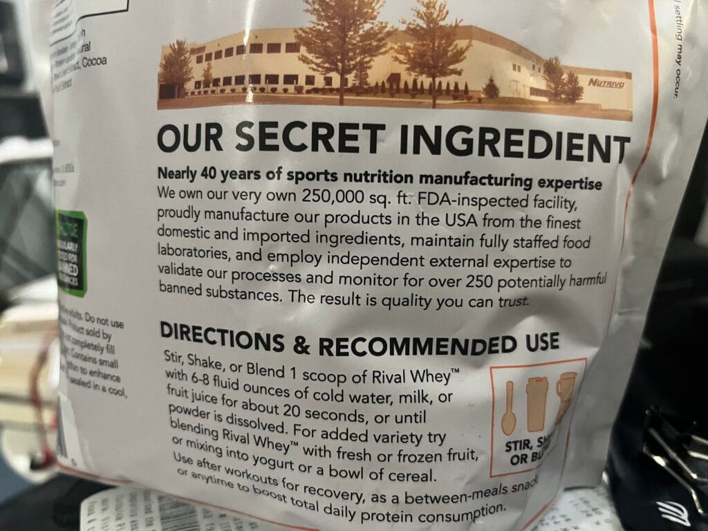 Rival Nutrition Protein