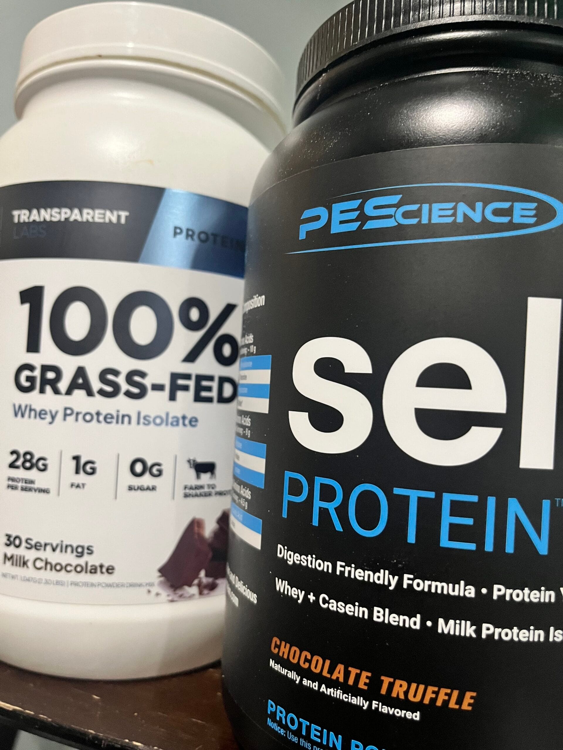 PEScience vs Transparent Labs