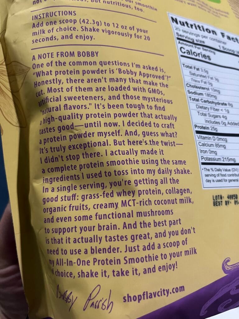 FlavCity Protein Powder Review