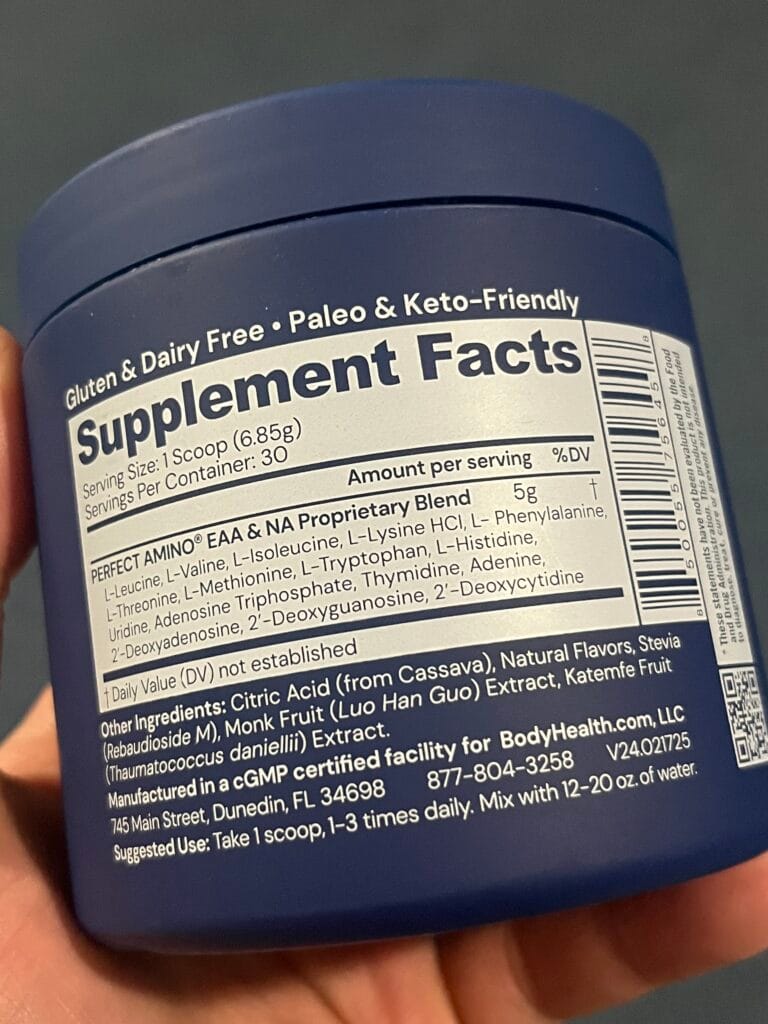 BodyHealth amino acids