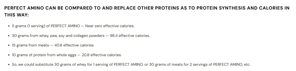 BodyHealth Perfect Amino