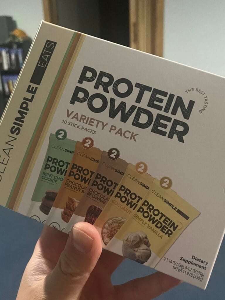 no artificial flavors protein powder
