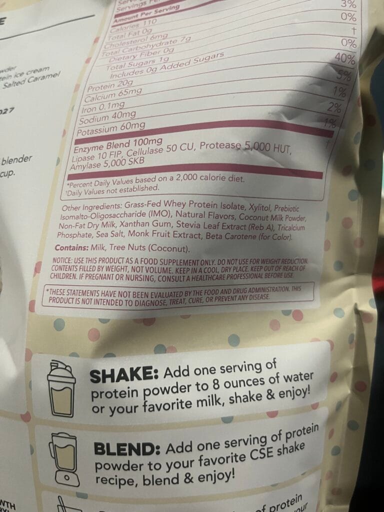clean protein powder