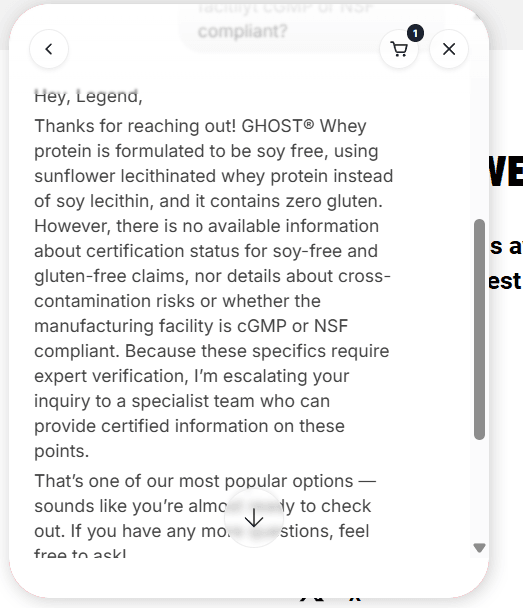 Ghost Protein Review